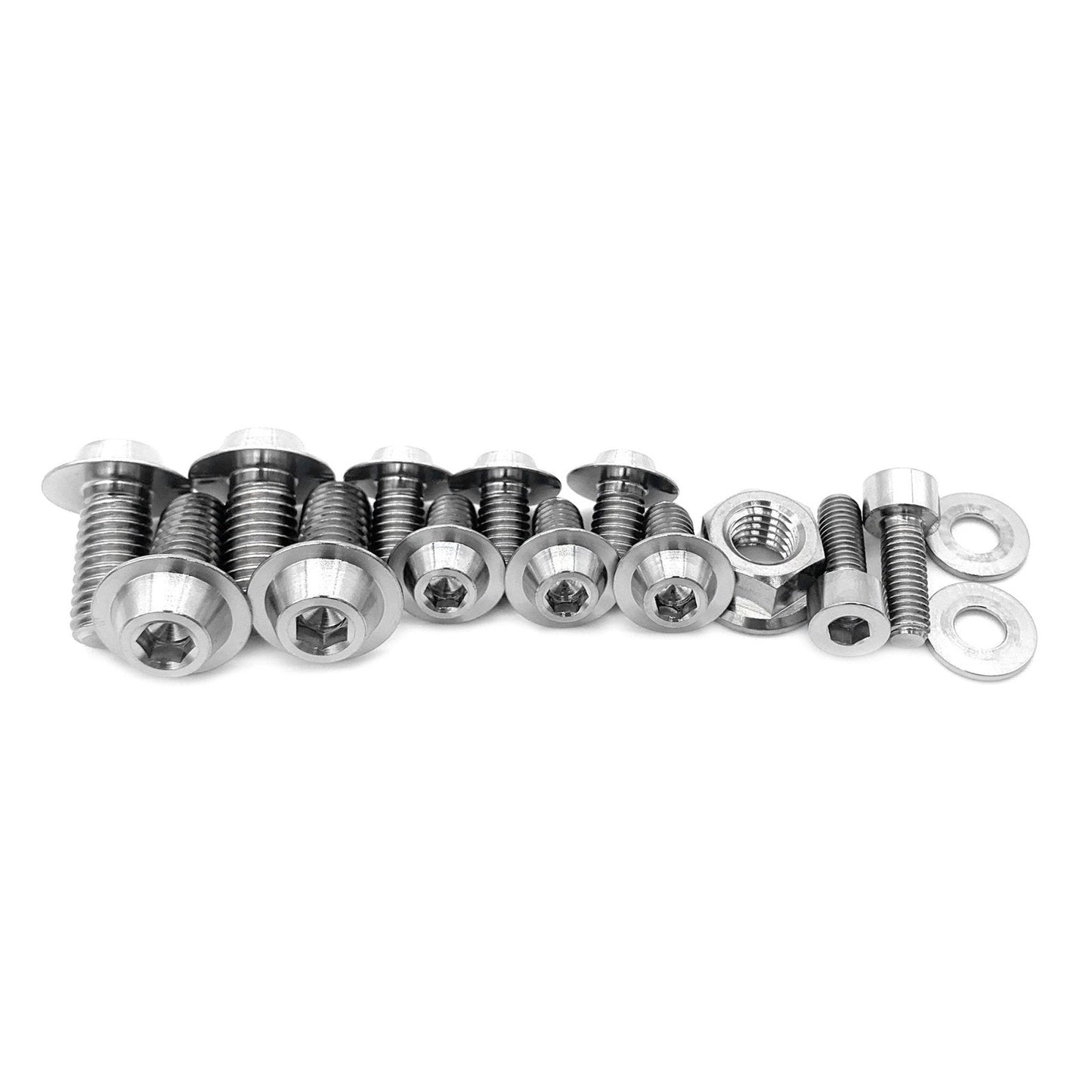 JDC Titanium Power Steering Area Hardware Kit (Evo X)
