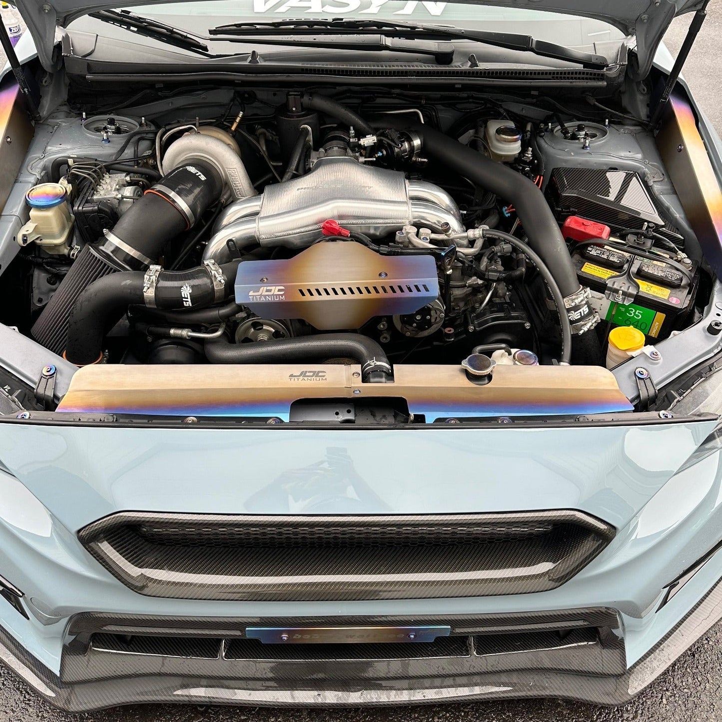 JDC Titanium Radiator Cooling Shroud (15-21 WRX/STi)