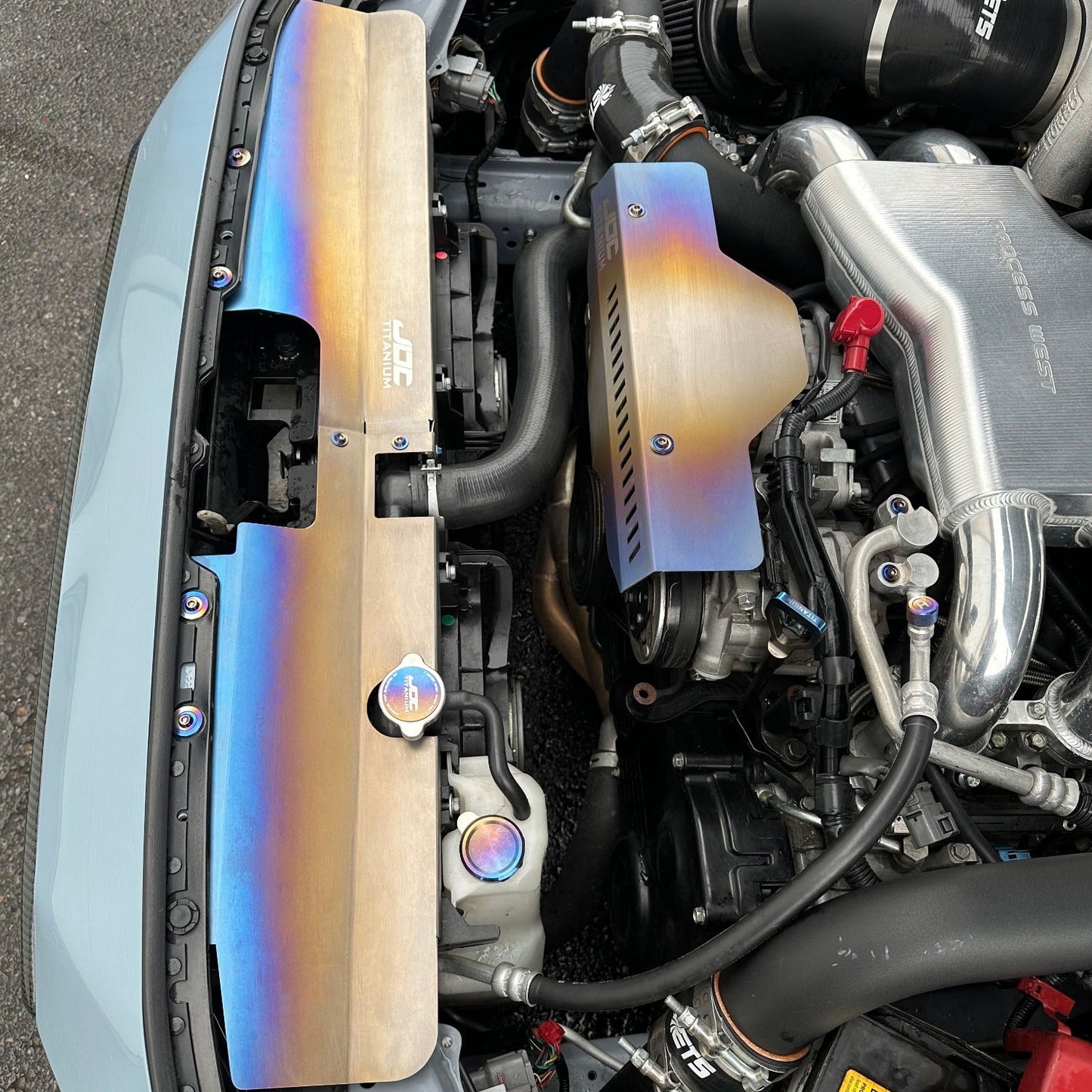 JDC Titanium Radiator Cooling Shroud (15-21 WRX/STi)