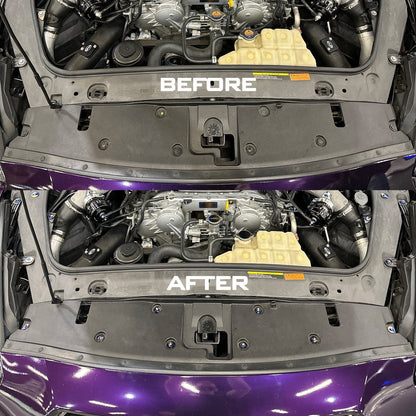 JDC Titanium Radiator Cooling Shroud Plastic Clip Replacement Kit (R35 GT-R)