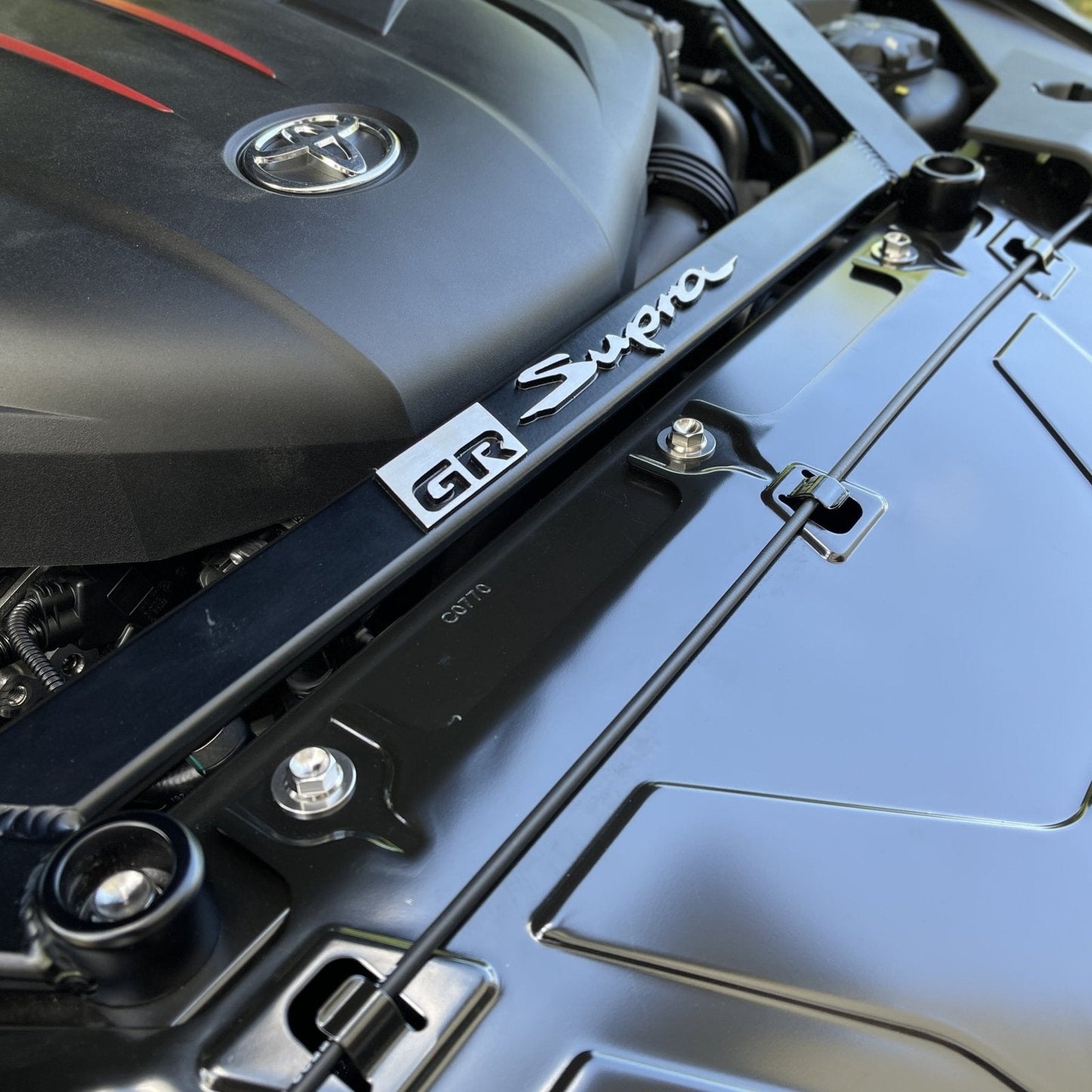 JDC Titanium Radiator Support Hardware Kit (MK5 Supra)