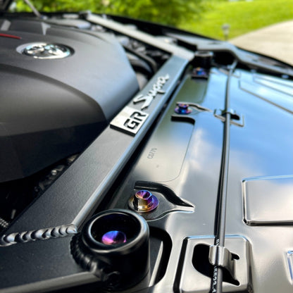 JDC Titanium Radiator Support Hardware Kit (MK5 Supra)