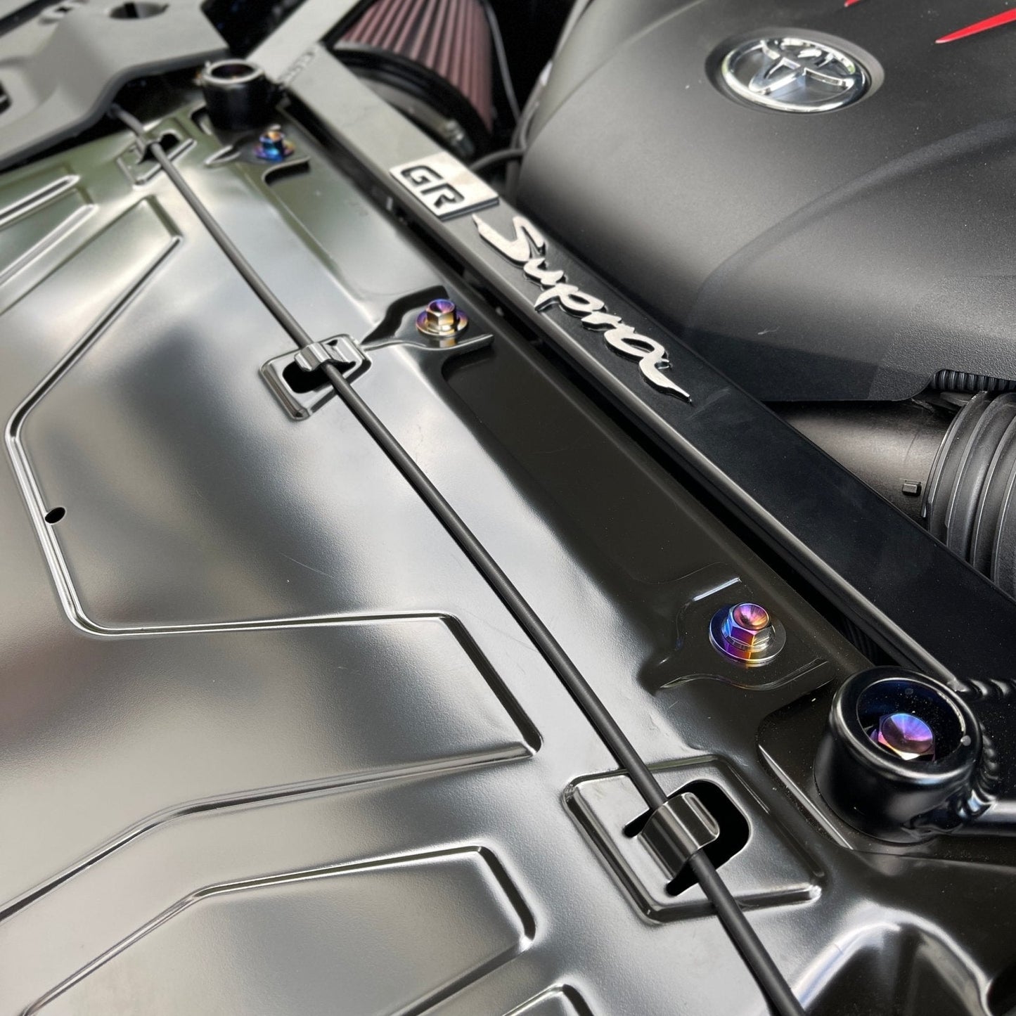 JDC Titanium Radiator Support Hardware Kit (MK5 Supra)