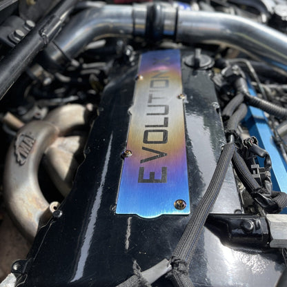 JDC Titanium Spark Plug Cover (Evo X)