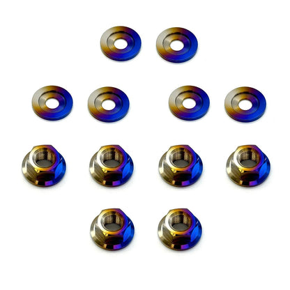 JDC Titanium Strut Tower Hardware (2023+ FL5 Civic Type R/11th Gen Civic Si)