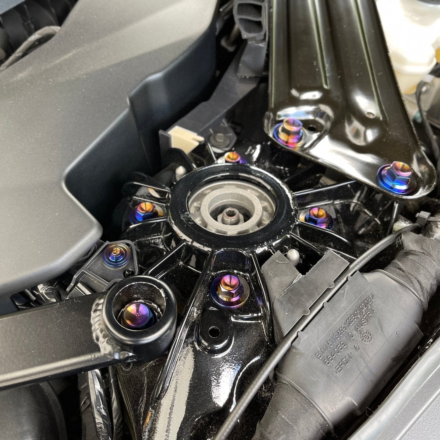 JDC Titanium Strut Tower Hardware Kit (MK5 Supra)