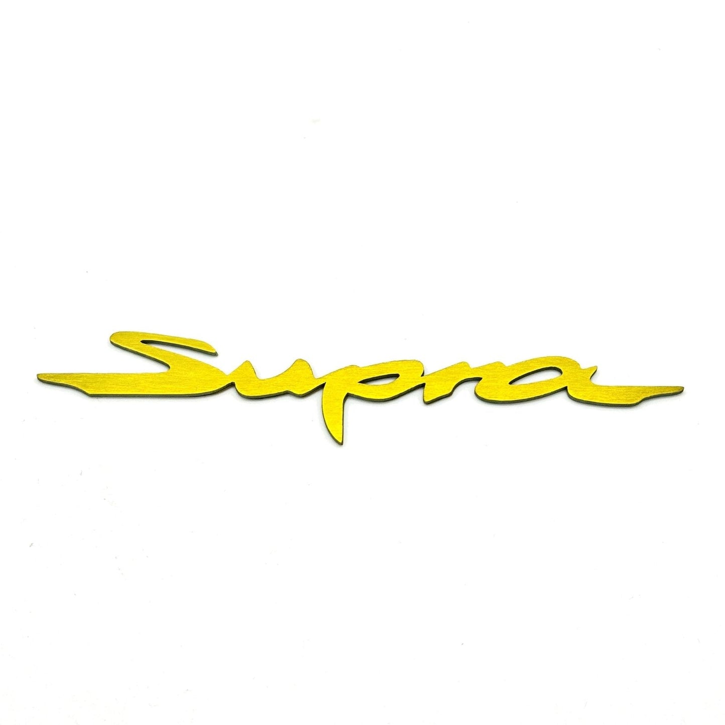 JDC Titanium "Supra" Badge (A90 Supra)