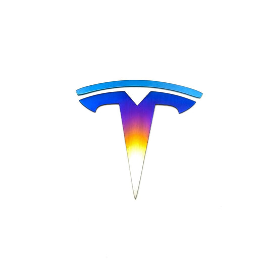 JDC Titanium "Tesla" Badge