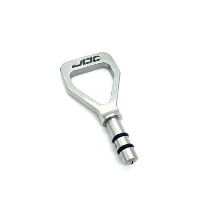 JDC Titanium V1 Oil Dipstick Handle (Evo 7/8/9/X/DSM)