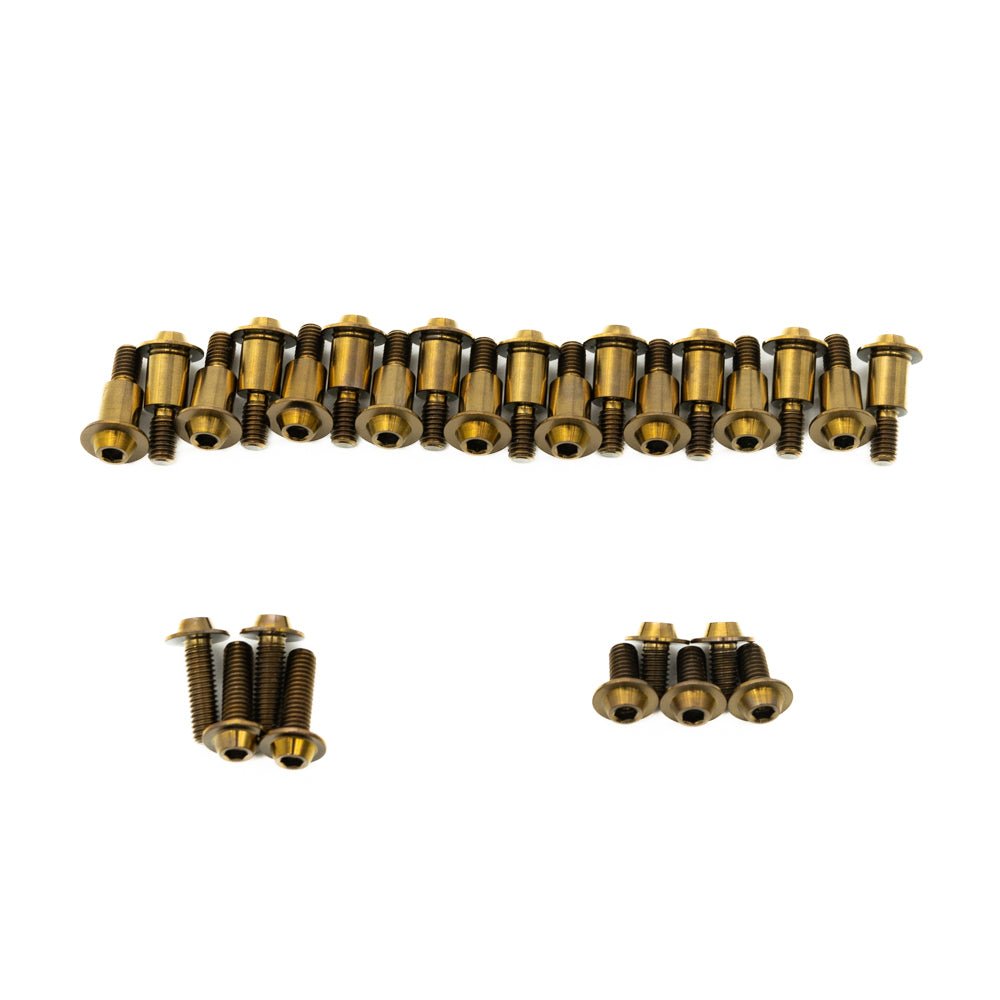 JDC Titanium Valve Cover Hardware Replacement Kit (Evo X)