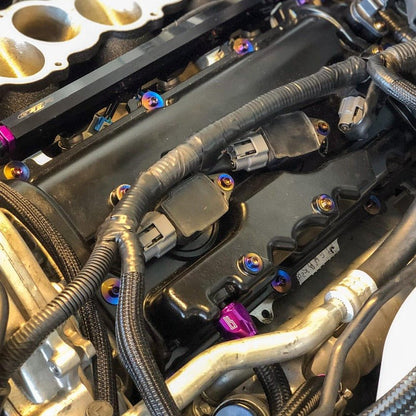 JDC Titanium Valve Cover Hardware Replacement Kit (R35 GT-R)