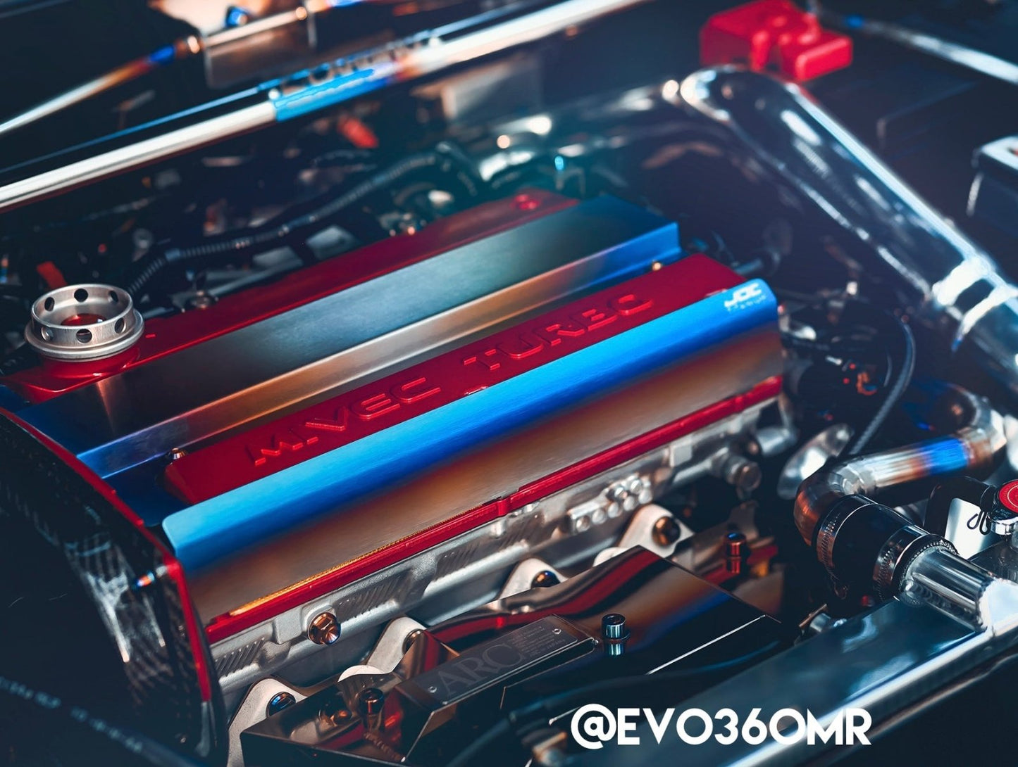 JDC Titanium Valve Cover Heat Shield (Evo 4-9)