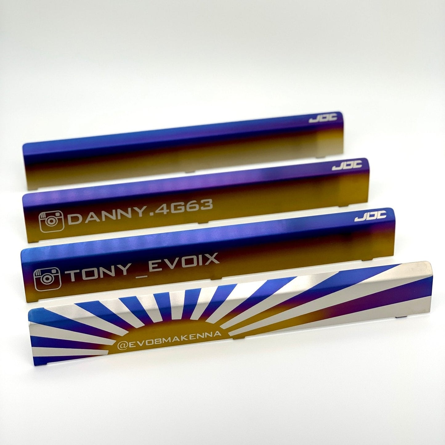 JDC Titanium Valve Cover Heat Shield (Evo 4-9)