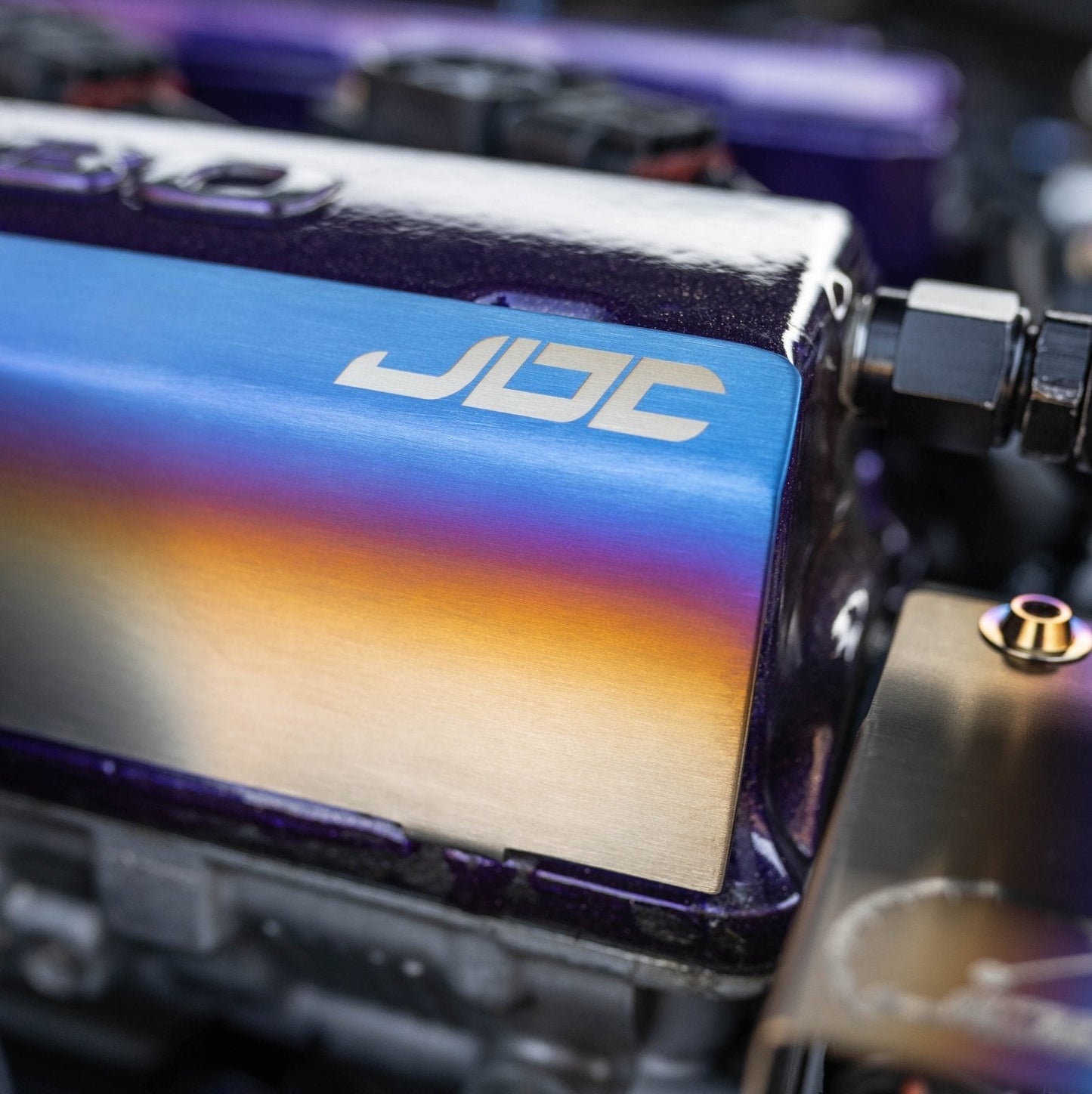 JDC Titanium Valve Cover Heat Shield (Evo 4-9)