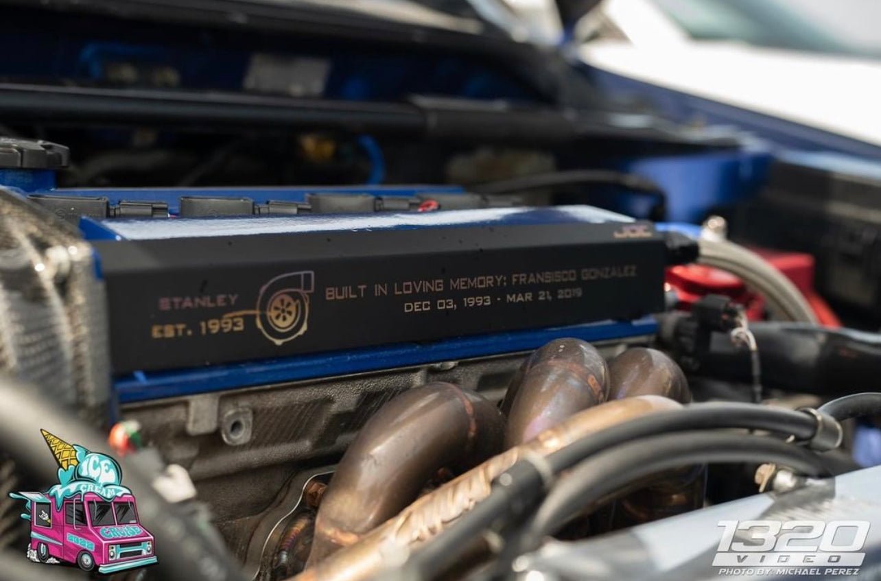 JDC Titanium Valve Cover Heat Shield (Evo 4-9)