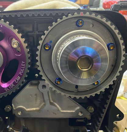 JDC Titanium VVTi Cam Gear Center Cap (1JZ/2JZ)