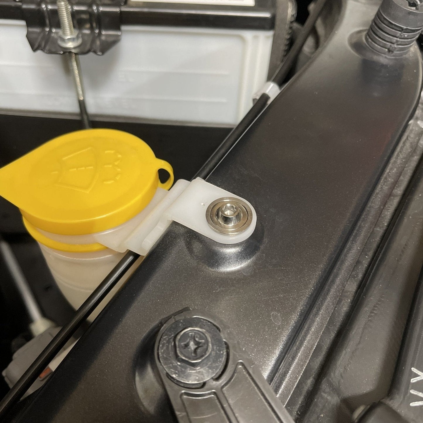 JDC Titanium Washer Fluid Reservoir Hardware Kit (15-21 WRX/STi)