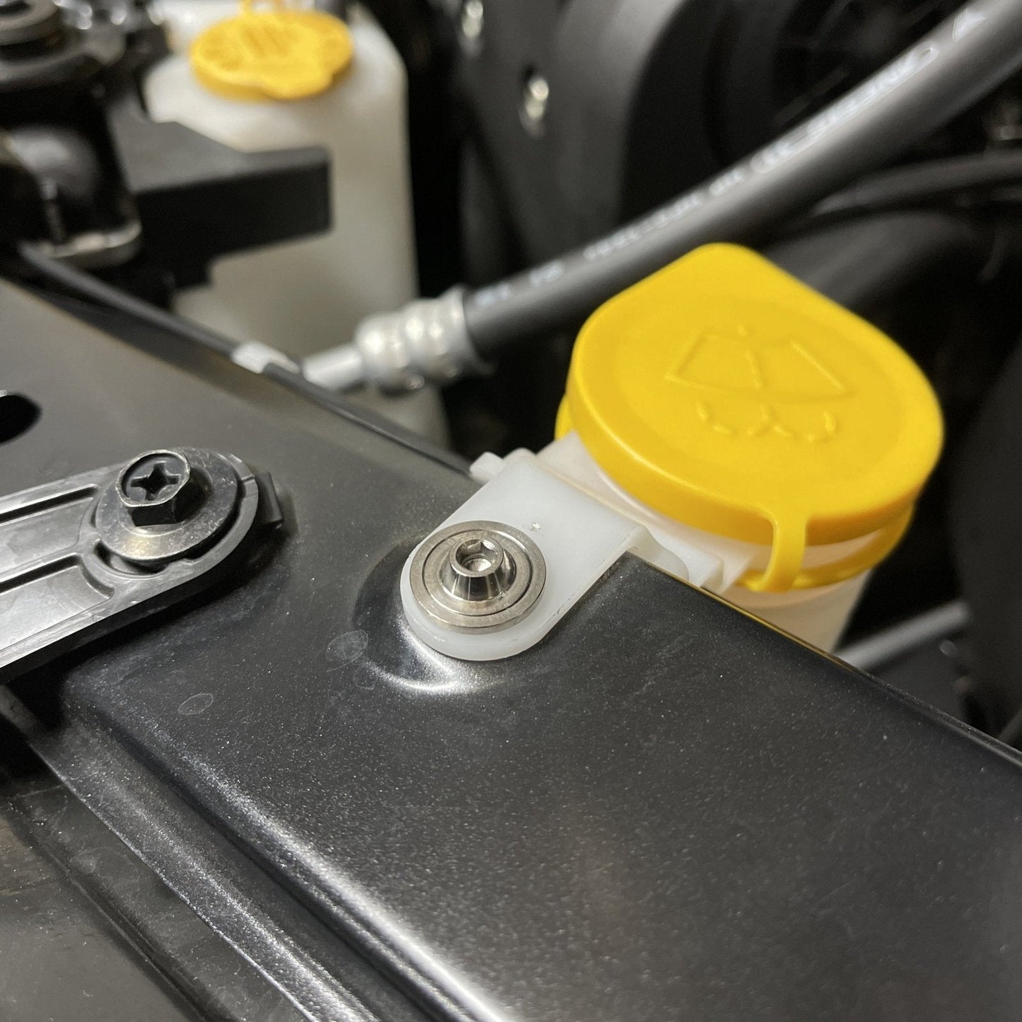 JDC Titanium Washer Fluid Reservoir Hardware Kit (15-21 WRX/STi)