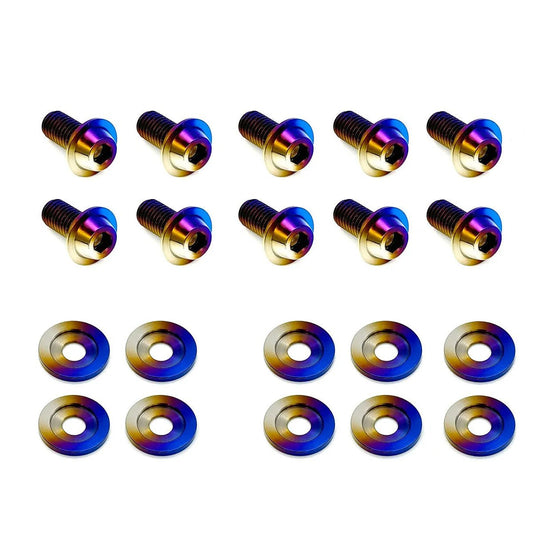 JDC Titanium Trunk Bump Stop Hardware (2023+ FL5 Civic Type R)