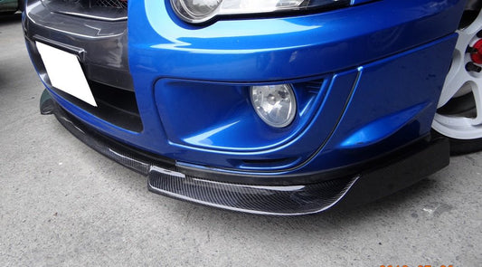 JDMuscle [04-05 WRX] Spec D Carbon Fiber Front Lip