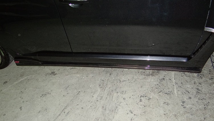 JDMuscle [08-14 STI, 11-14 Subaru WRX] Spec STI Carbon Fiber Side Skirts *Special Order*No Cancellation*