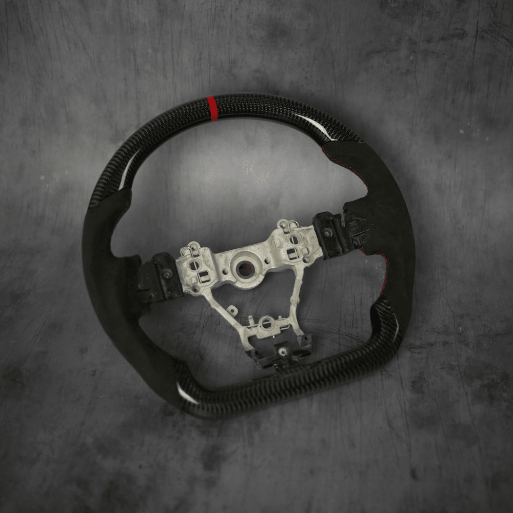 JDMuscle [15-21 WRX/STI] Custom Carbon Fiber Steering Wheel *Special Order*