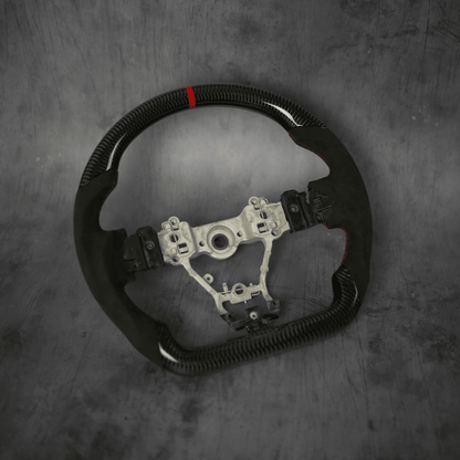 JDMuscle [15-21 WRX/STI] Custom Carbon Fiber Steering Wheel *Special Order*