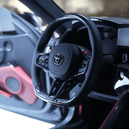 JDMuscle [20+ Supra] BMW LCI Custom Steering Wheel Retrofit Package
