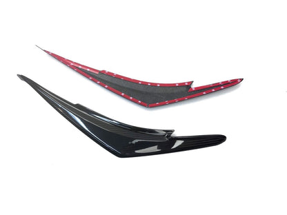 JDMuscle [22-26 WRX] Carbon Fiber Add-on Headlight Eyelids