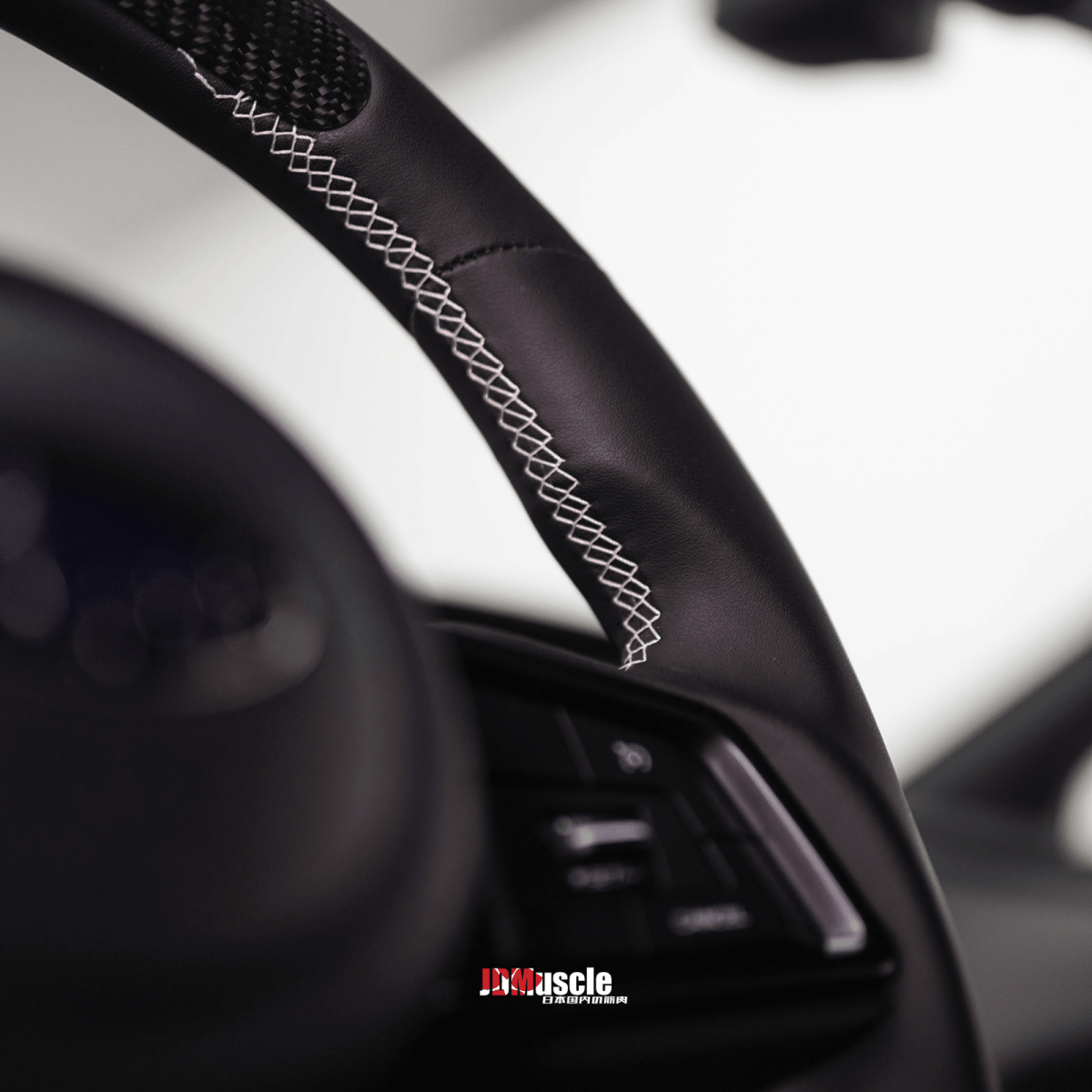 JDMuscle [22-26 WRX] Custom Steering Wheel MT and CVT | Carbon Fiber / Painted / Alcantara / Leather / Forged / Honey Comb / LED