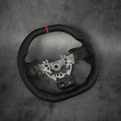 JDMuscle [22-26 WRX] Custom Steering Wheel MT and CVT | Carbon Fiber / Painted / Alcantara / Leather / Forged / Honey Comb / LED