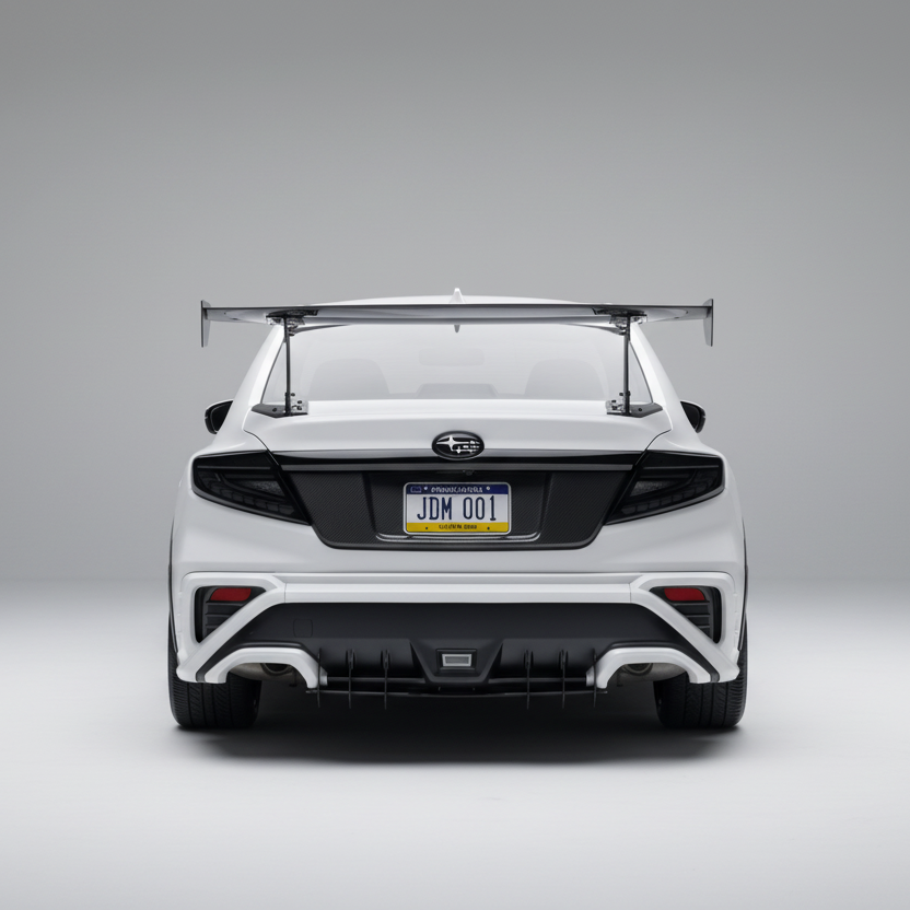 JDMuscle [22-26 WRX] Paint Matched Rear Bumper Covers – NTXGlow