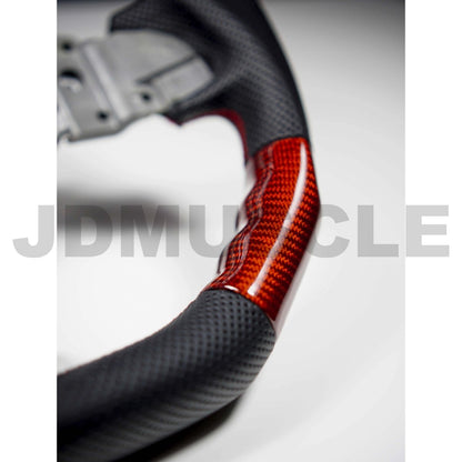 JDMuscle 23+ Civic Si / Type R Custom Carbon Fiber Steering Wheel