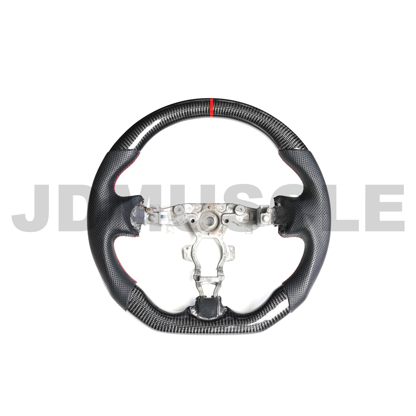 JDMuscle [09-21 370Z] Custom Carbon Fiber Steering Wheel
