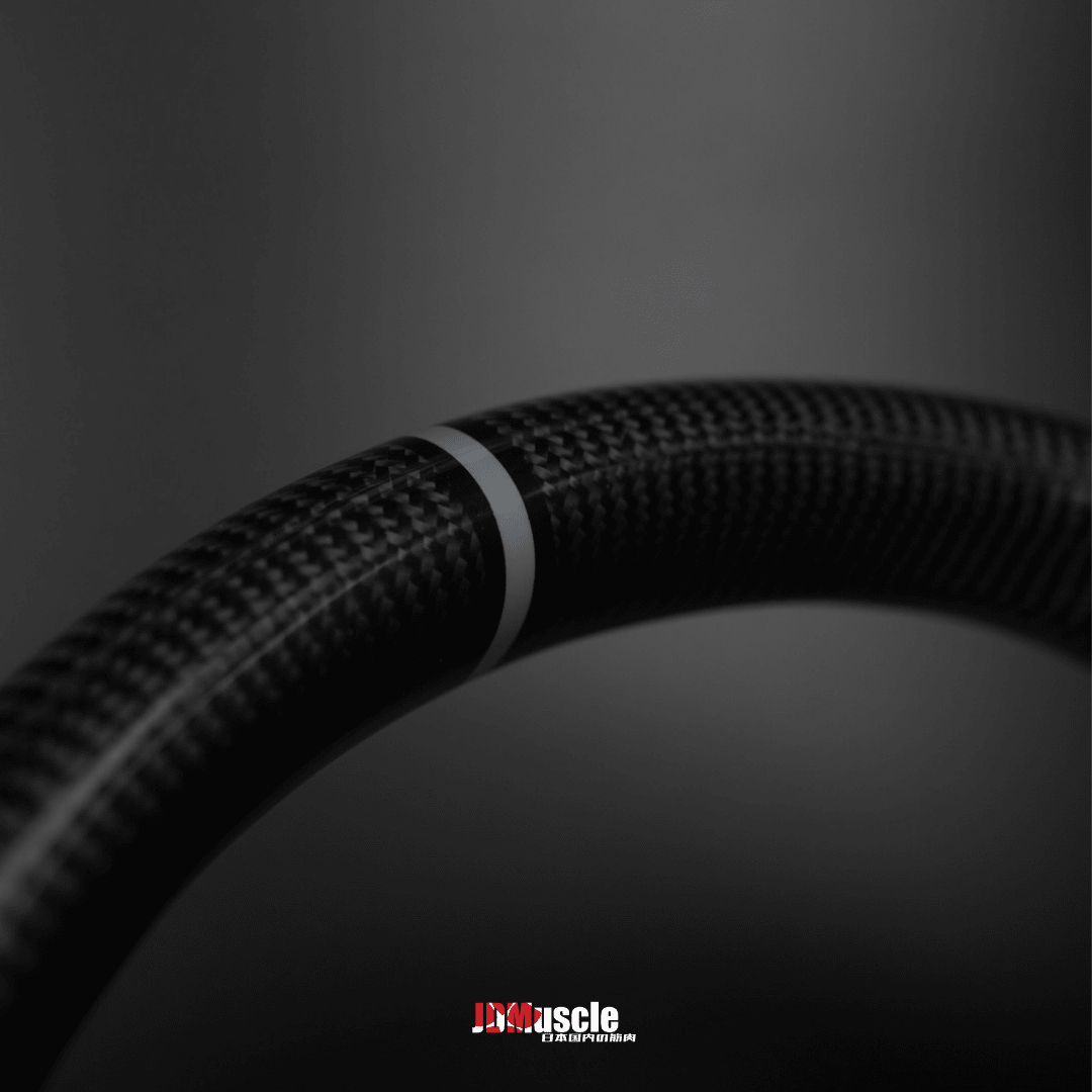 JDMuscle Custom Carbon Fiber Steering Wheel for 10th Gen Civic