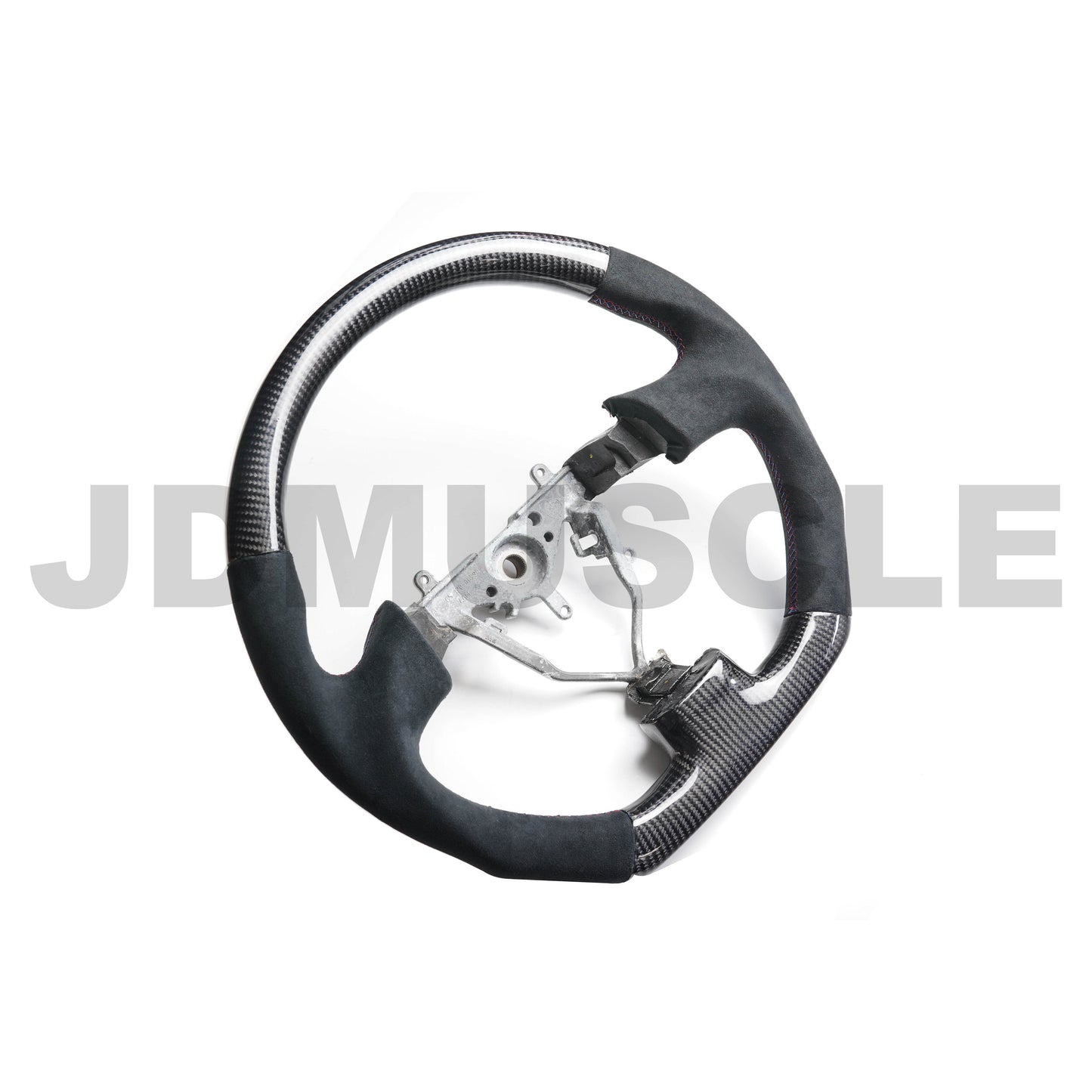 JDMuscle Custom Carbon Fiber Steering Wheel for 2005-2007 WRX/ STI