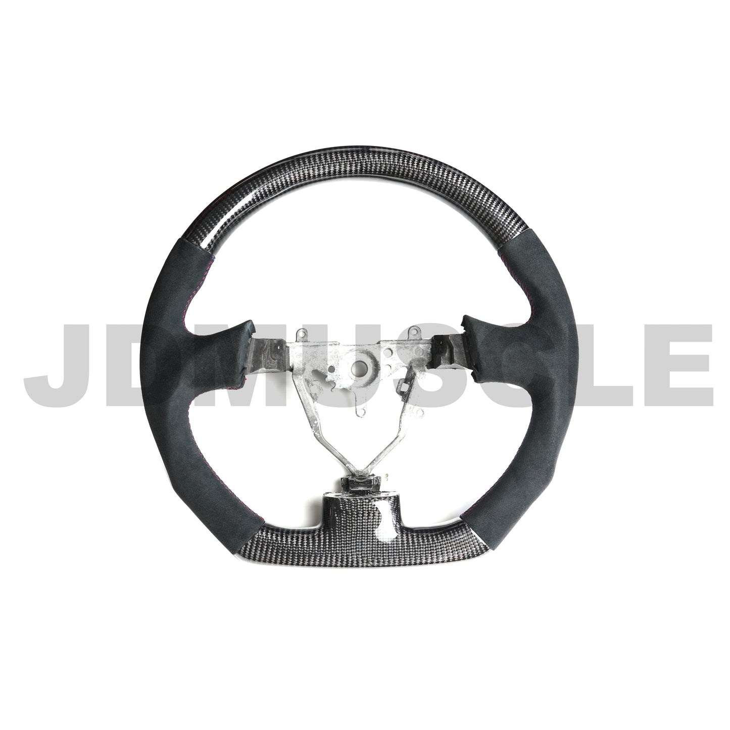 JDMuscle Custom Carbon Fiber Steering Wheel for 2005-2007 WRX/ STI