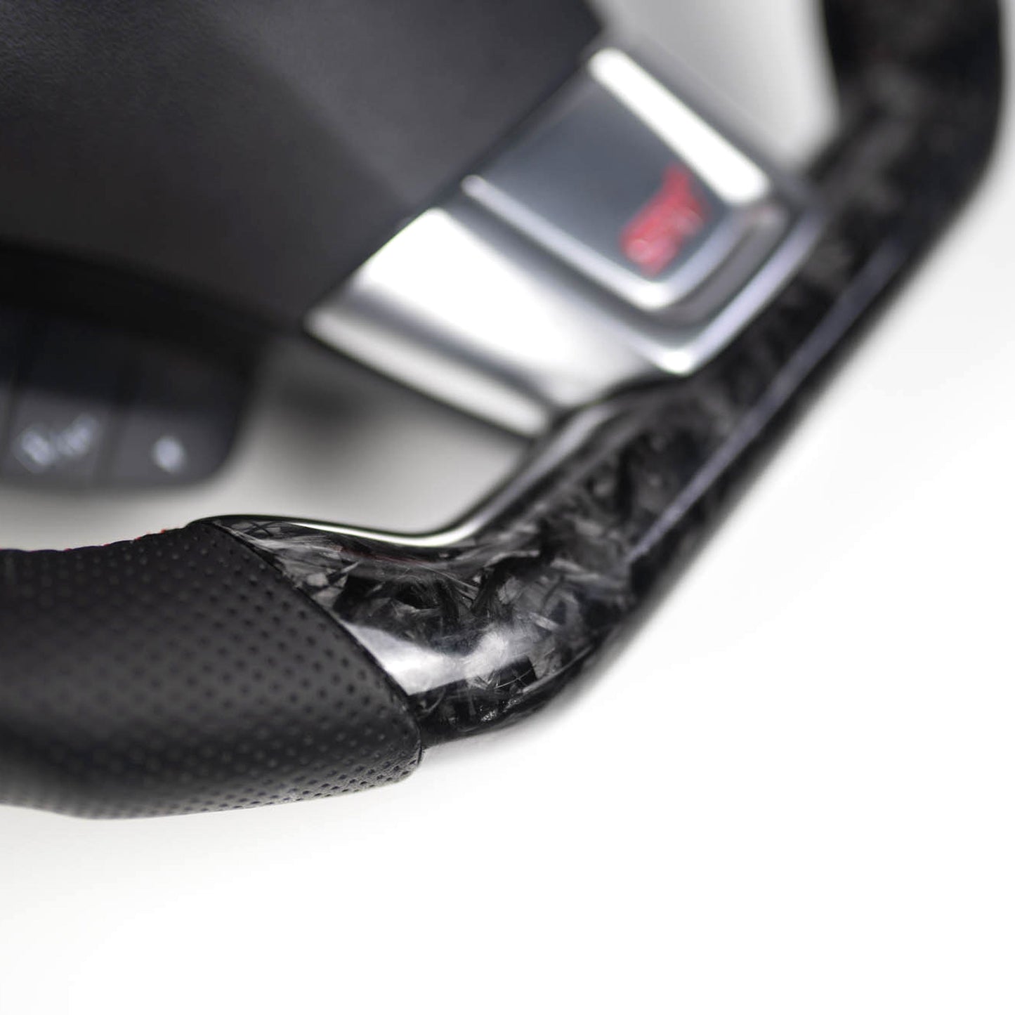 JDMuscle Custom Carbon Fiber Steering Wheel for 2005-2007 WRX/ STI