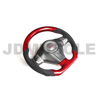 JDMuscle 08-14 WRX/STI Custom Carbon Fiber Steering Wheel