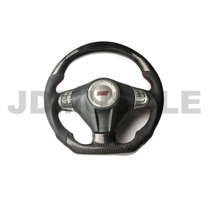 JDMuscle 08-14 WRX/STI Custom Carbon Fiber Steering Wheel