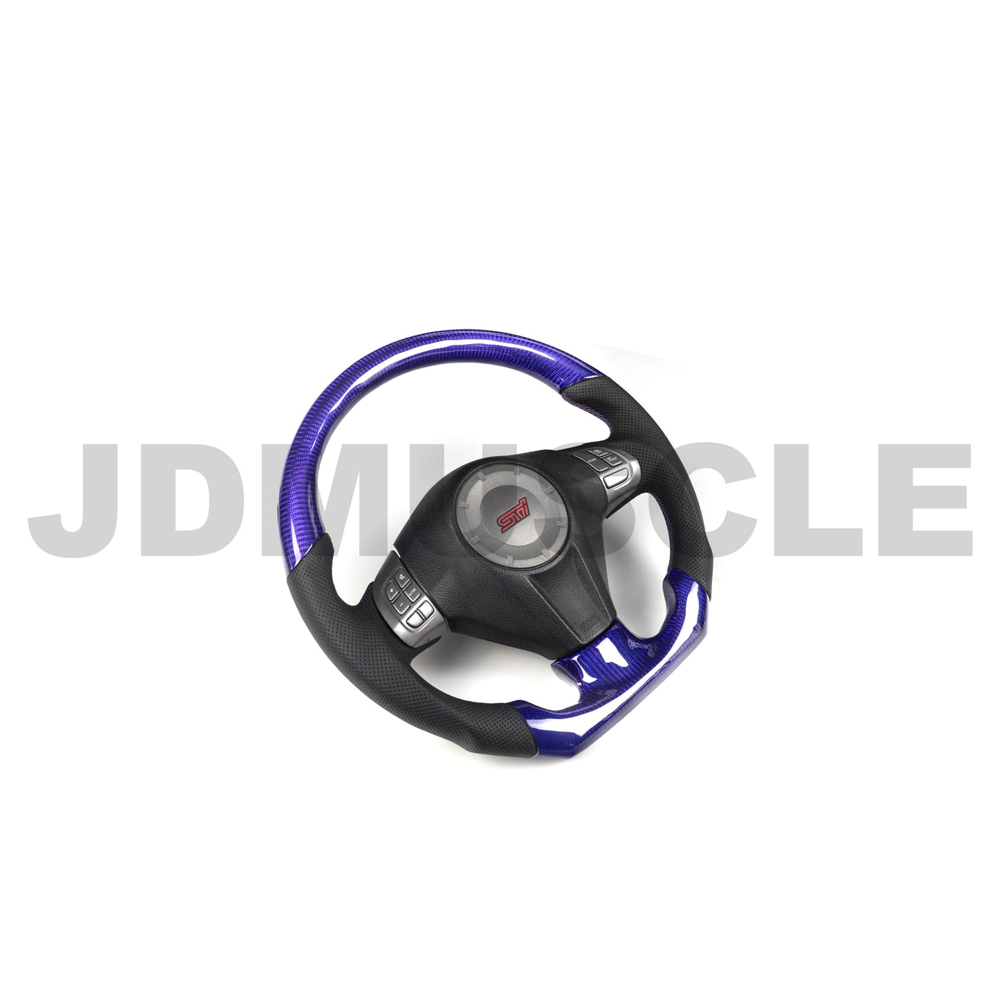 JDMuscle 08-14 WRX/STI Custom Carbon Fiber Steering Wheel