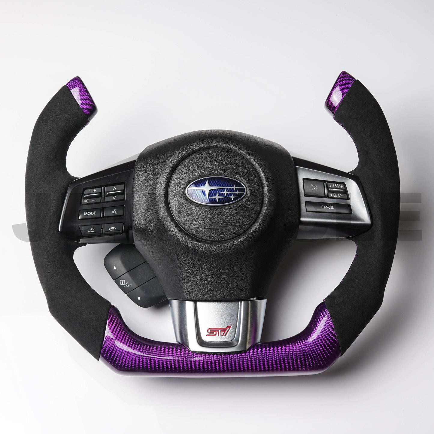 JDMuscle [15-21 WRX/STI] Custom Carbon Fiber Steering Wheel