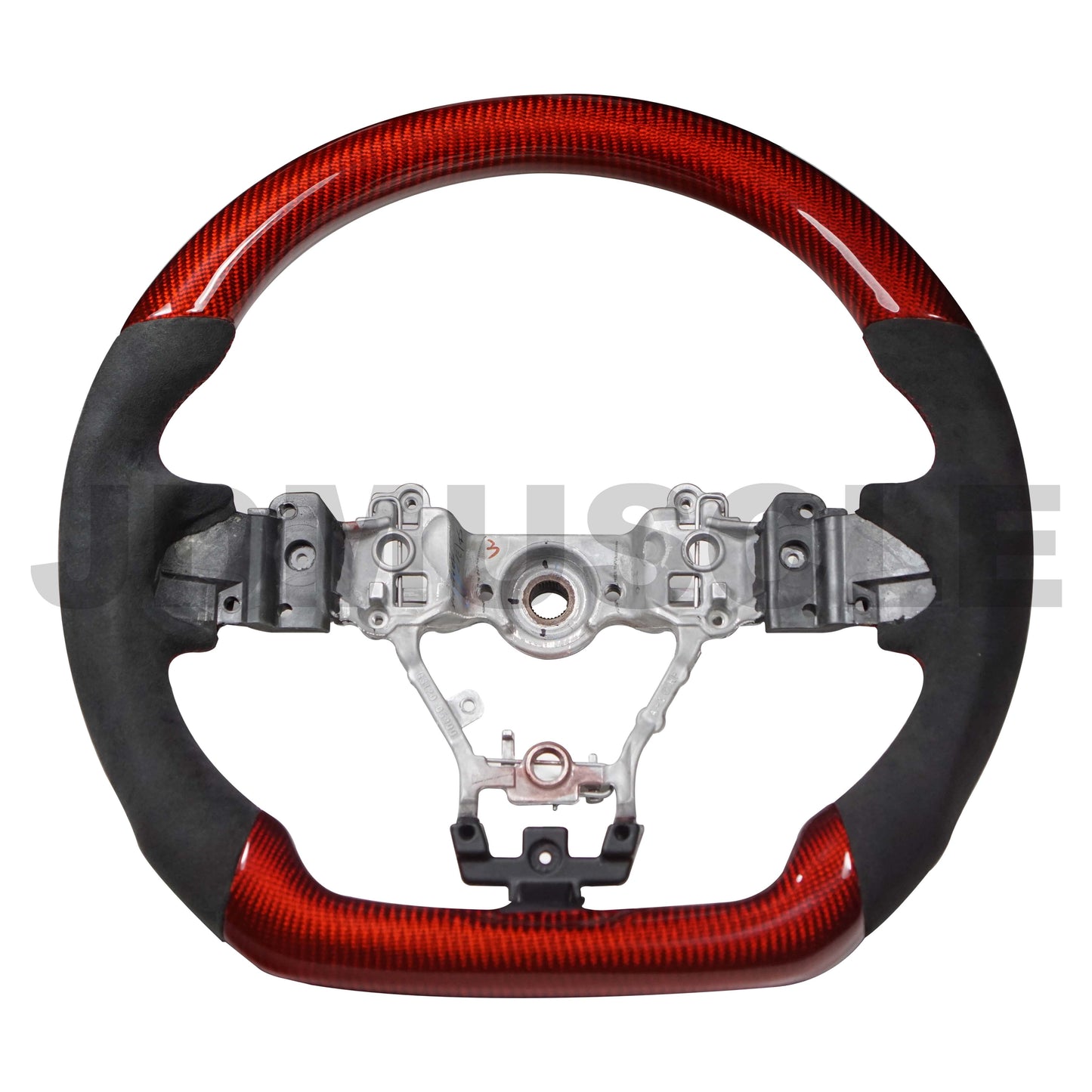 JDMuscle [15-21 WRX/STI] Custom Carbon Fiber Steering Wheel