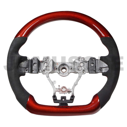 JDMuscle [15-21 WRX/STI] Custom Carbon Fiber Steering Wheel