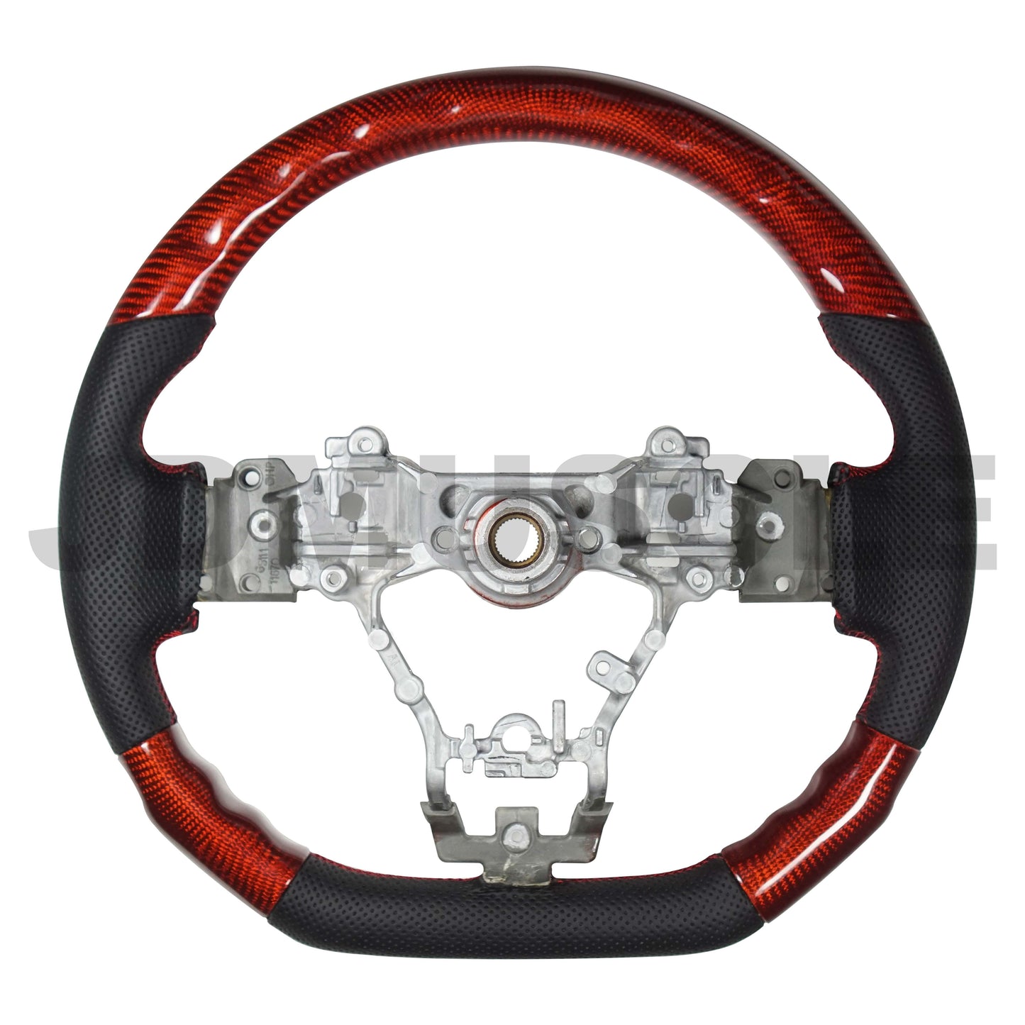 JDMuscle [15-21 WRX/STI] Custom Carbon Fiber Steering Wheel