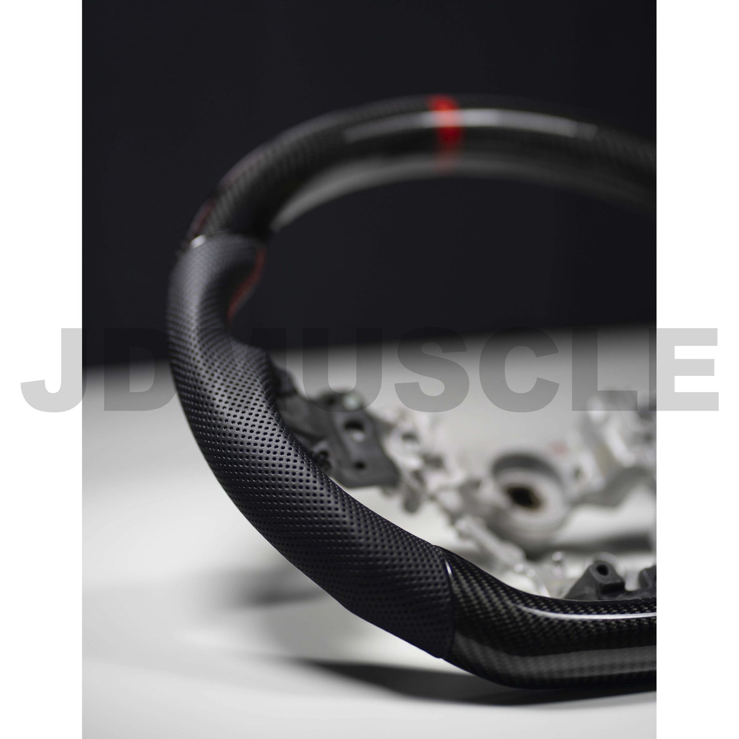 JDMuscle [15-21 WRX/STI] Custom Carbon Fiber Steering Wheel