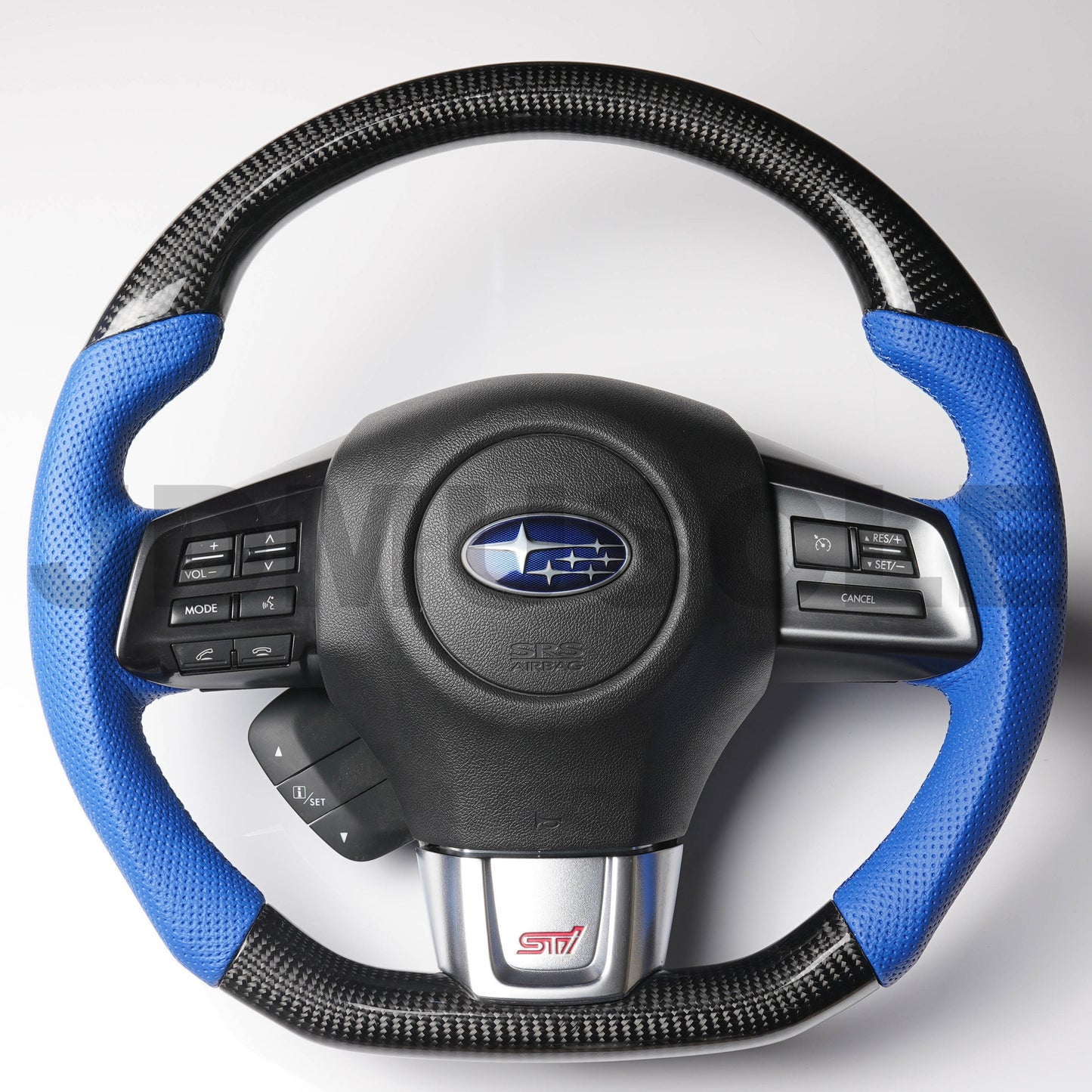 JDMuscle [15-21 WRX/STI] Custom Carbon Fiber Steering Wheel