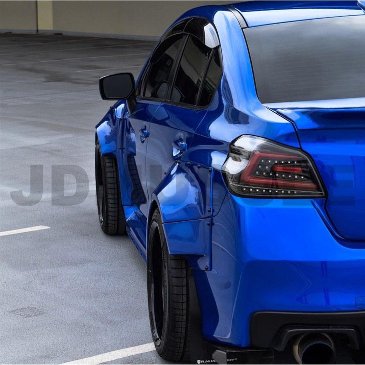 JDMuscle 15-21 WRX/STI Paint Matched Trunk Duck Bill V1