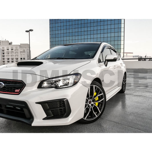 JDMuscle [15-21 WRX/STI] V2 Rain Guards / Window Visors