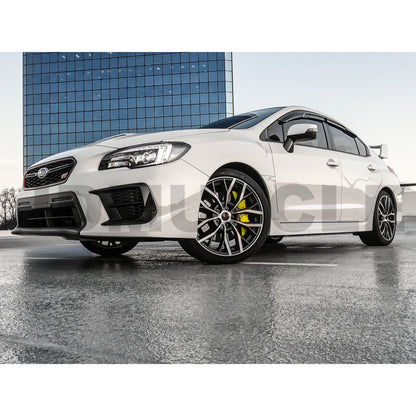 JDMuscle [15-21 WRX/STI] V2 Rain Guards / Window Visors